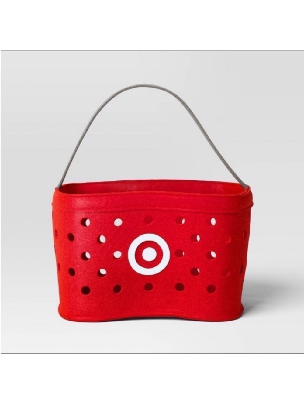 8-Inch Plush Target Basket Halloween Trick-or-Treat Pail - Hyde & EEK! Boutique